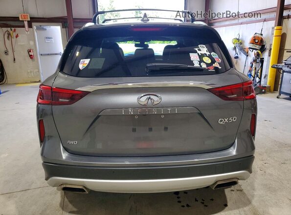 3PCAJ5BB0MF120675 2021 INFINITI QX50 Серый Вид сзади
