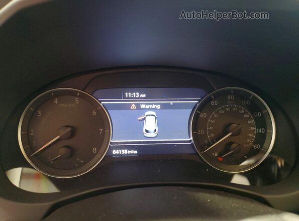 3PCAJ5BB0MF120675 2021 INFINITI QX50 Серый Вид щитка приборов