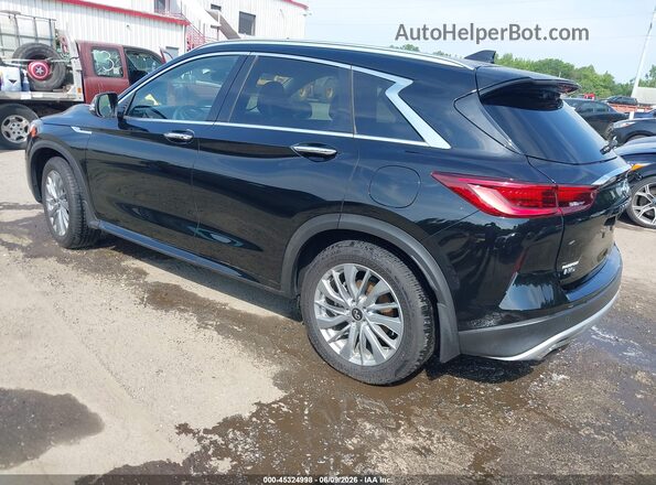3PCAJ5BB1RF105447 2024 INFINITI QX50 Black Задня ліва чверть