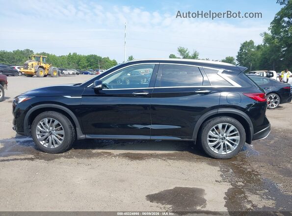 3PCAJ5BB1RF105447 2024 INFINITI QX50 Black Панорамний вид салону 360°