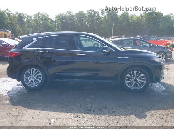 3PCAJ5BB1RF105447 2024 INFINITI QX50 Black Вид задньої частини салону