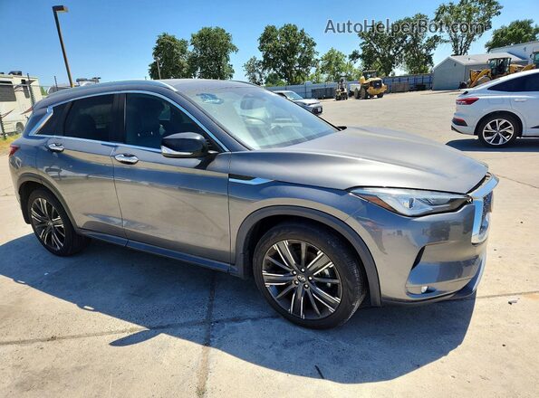 3PCAJ5BB2NF116533 2022 INFINITI QX50 Gray Delantero derecho