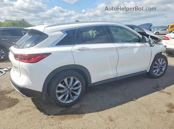 3PCAJ5BB3NF119957 2022 INFINITI QX50 White Задня права чверть