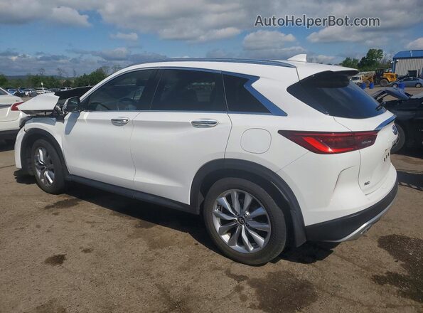 3PCAJ5BB3NF119957 2022 INFINITI QX50 White Задня ліва чверть
