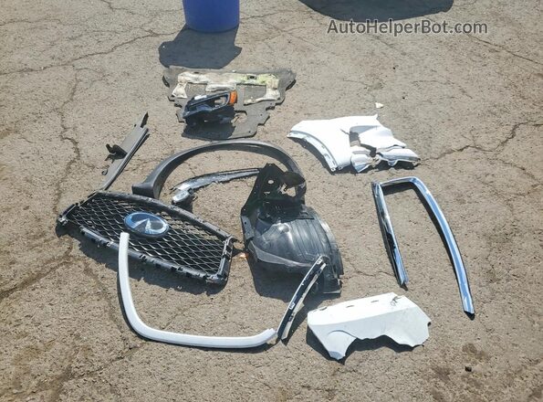 3PCAJ5BB3NF119957 2022 INFINITI QX50 White Вид наклейки з VIN-кодом