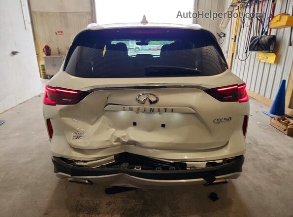 3PCAJ5BB5SF103917 2025 INFINITI QX50 White Rear view