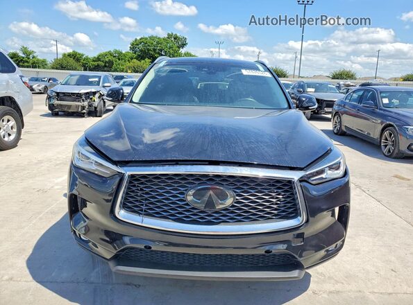 3PCAJ5BB6MF108885 2021 INFINITI QX50 Черный Вид спереди