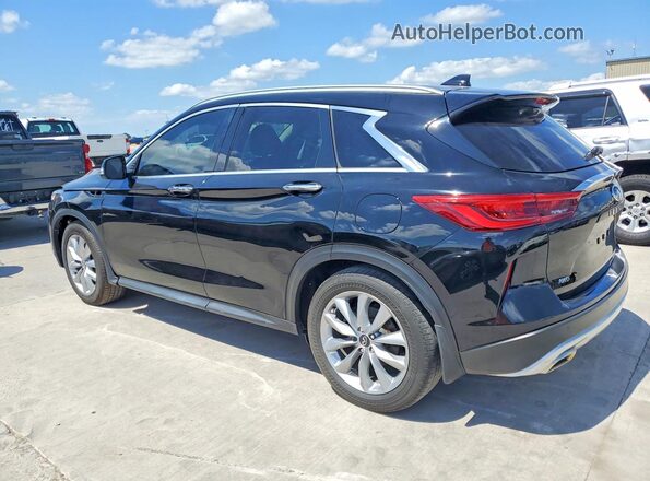 3PCAJ5BB6MF108885 2021 INFINITI QX50 Черный Задняя левая четверть