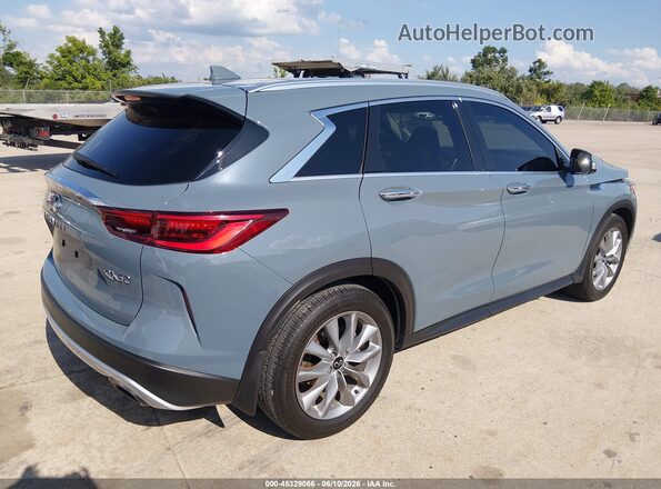 3PCAJ5BB6NF107446 2022 INFINITI QX50 Gray უკანა მარჯვენა