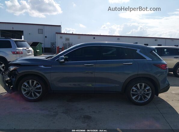 3PCAJ5BB6NF107446 2022 INFINITI QX50 Gray სალონის 360-გრადუსიანი ხედი