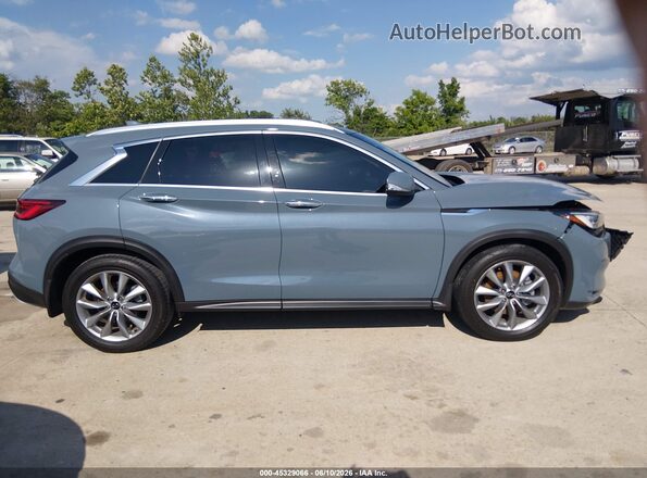 3PCAJ5BB6NF107446 2022 INFINITI QX50 Gray უკანა სალონის ხედი