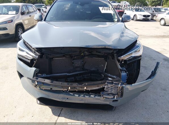 3PCAJ5BB6NF107446 2022 INFINITI QX50 Gray წინა ხედი