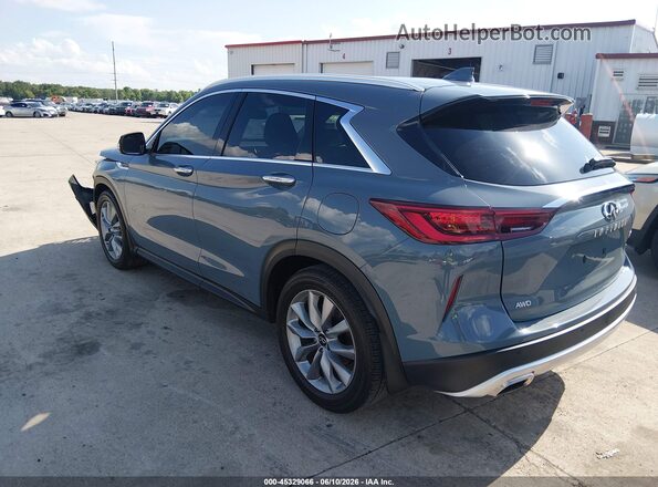 3PCAJ5BB6NF107446 2022 INFINITI QX50 Gray უკანა მარცხენა