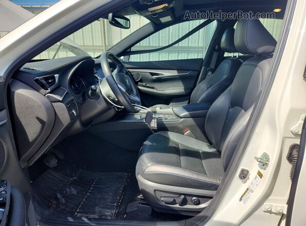 3PCAJ5BB6NF115000 2022 INFINITI QX50 White Вид салону спереду