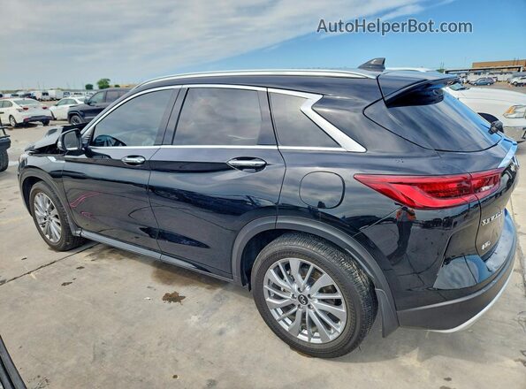3PCAJ5BB6SF105742 2025 INFINITI QX50 Black უკანა მარცხენა