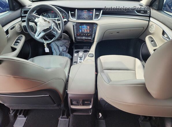 3PCAJ5BB6SF105742 2025 INFINITI QX50 Black წინა პანელის ხედი