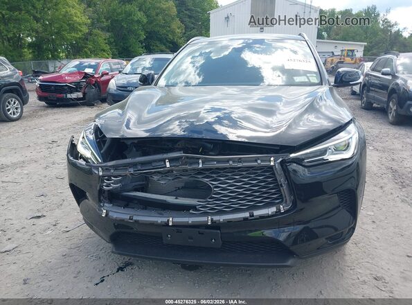 3PCAJ5BB9SF110949 2025 INFINITI QX50 Black Вид спереду