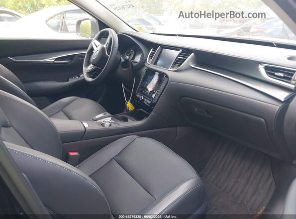 3PCAJ5BB9SF110949 2025 INFINITI QX50 Black Вид салону спереду