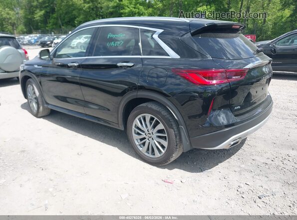 3PCAJ5BB9SF110949 2025 INFINITI QX50 Black Задня ліва чверть