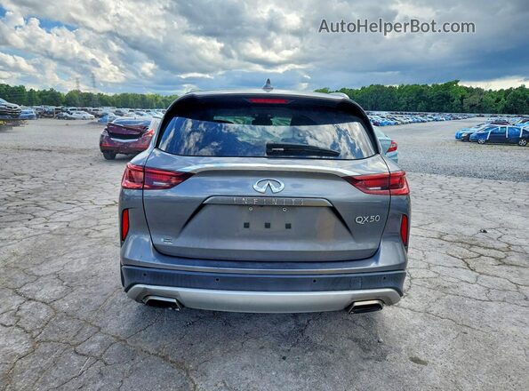 3PCAJ5CA4NF110335 2022 INFINITI QX50 Silver Widok z tyłu