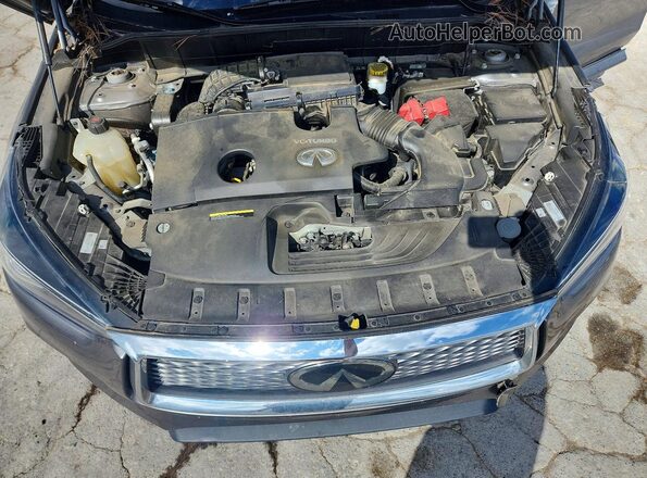 3PCAJ5CA4NF110335 2022 INFINITI QX50 Silver Widok wnętrza z tyłu