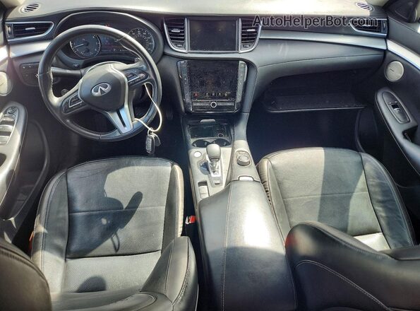 3PCAJ5CA4NF110335 2022 INFINITI QX50 Silver Widok deski rozdzielczej