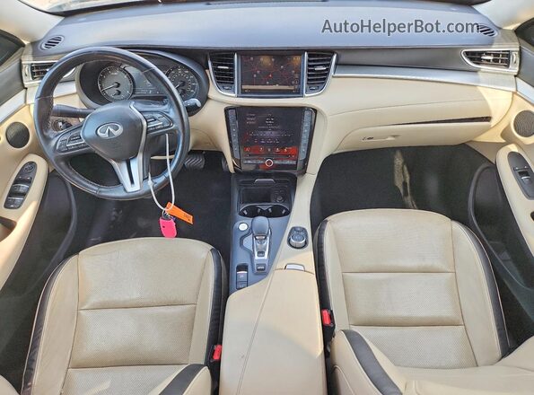 3PCAJ5CA8MF105699 2021 INFINITI QX50 Black 