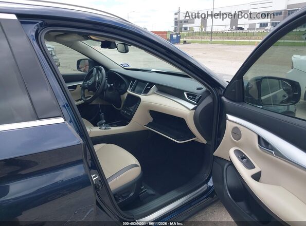 3PCAJ5CB0MF122800 2021 INFINITI QX50 Blue Front interior view
