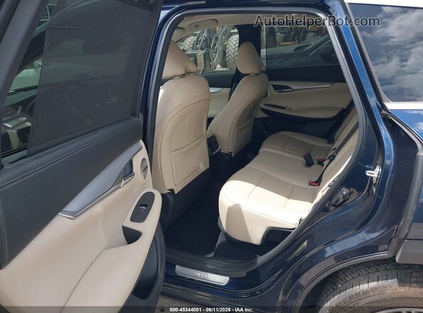 3PCAJ5CB0MF122800 2021 INFINITI QX50 Blue VIN sticker view