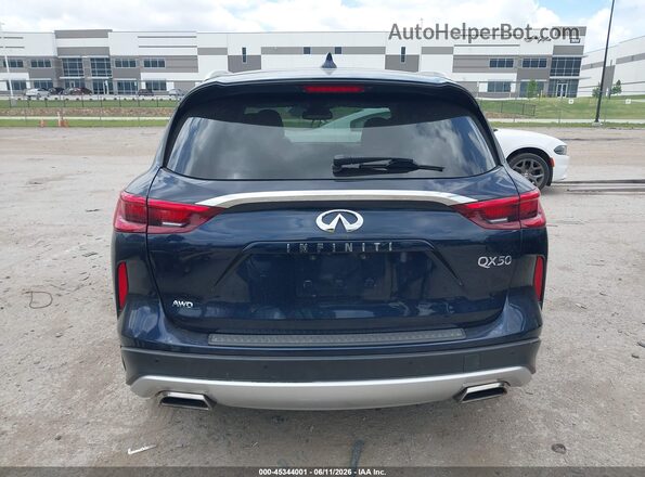 3PCAJ5CB0MF122800 2021 INFINITI QX50 Blue 