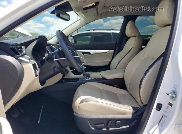 3PCAJ5CB1MF127178 2021 INFINITI QX50 Белый Вид салона спереди