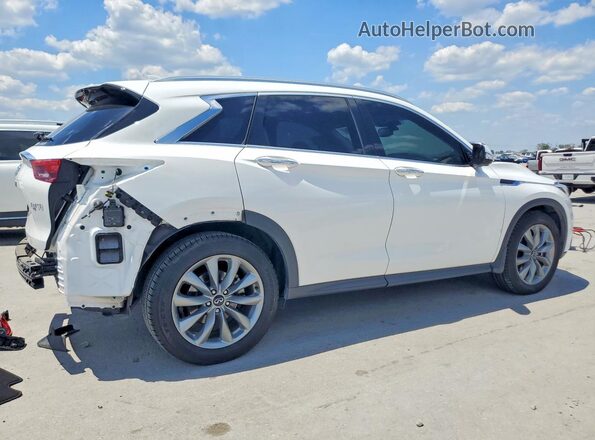 3PCAJ5CB1MF127178 2021 INFINITI QX50 Белый Задняя правая четверть