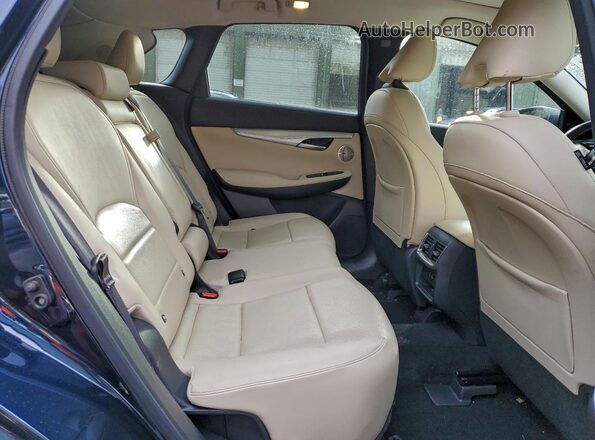 3PCAJ5CB5NF108456 2022 INFINITI QX50 Blue Widok wnętrza z tyłu