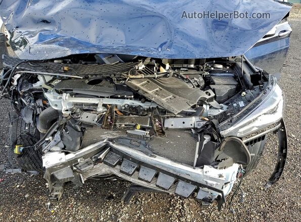 3PCAJ5CB5NF108456 2022 INFINITI QX50 Blue Widok komory silnika