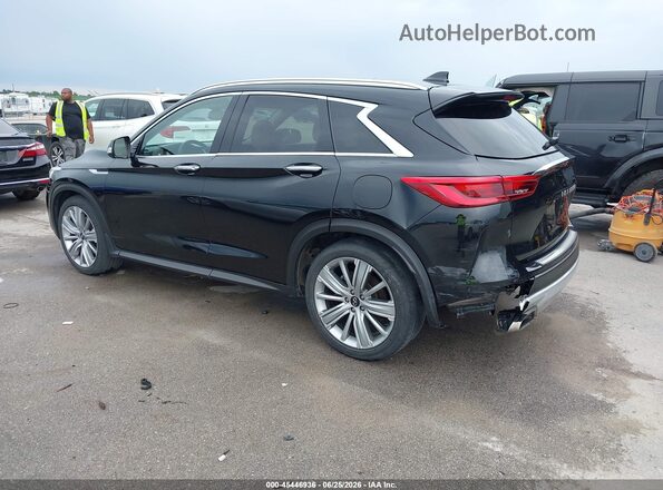 3PCAJ5CB6MF101904 2021 INFINITI QX50 Black Задня ліва чверть