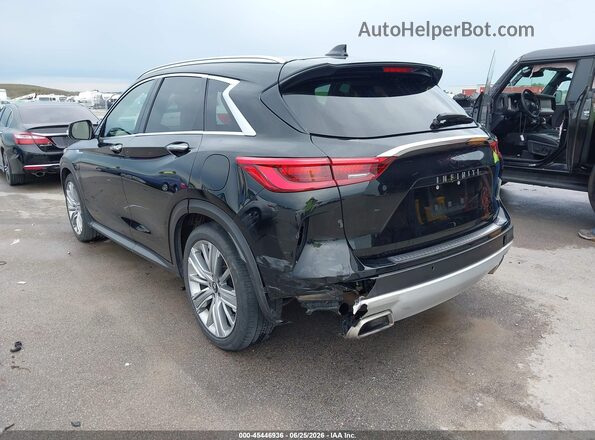 3PCAJ5CB6MF101904 2021 INFINITI QX50 Black Вид спереду