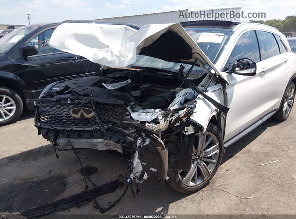 3PCAJ5CB6MF114572 2021 INFINITI QX50 White Front view