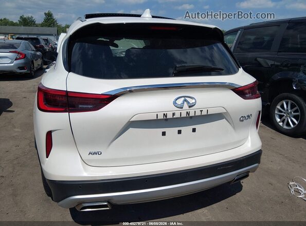 3PCAJ5CB6MF114572 2021 INFINITI QX50 White 