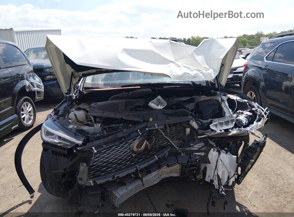 3PCAJ5CB6MF114572 2021 INFINITI QX50 White Rear interior view