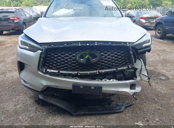 3PCAJ5CB9MF126716 2021 INFINITI QX50 Серебряный Вид спереди