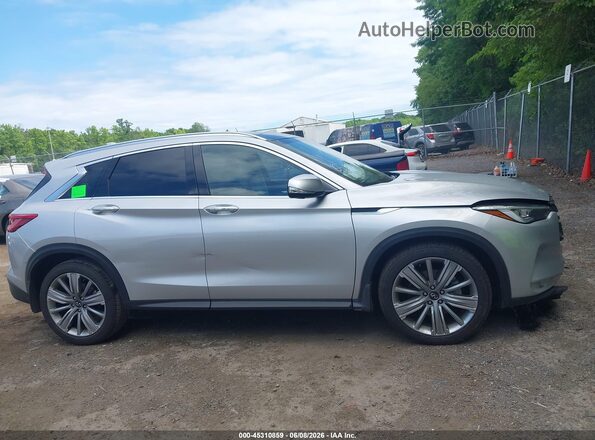 3PCAJ5CB9MF126716 2021 INFINITI QX50 Серебряный Вид задней части салона
