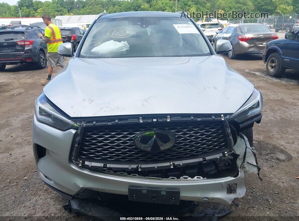 3PCAJ5CB9MF126716 2021 INFINITI QX50 Серебряный Вид щитка приборов