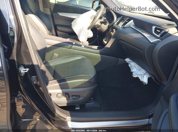 3PCAJ5DA1MF126313 2021 INFINITI QX50 Black Front interior view