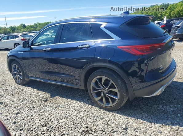 3PCAJ5DB8MF119383 2021 INFINITI QX50 Blue Tył lewy