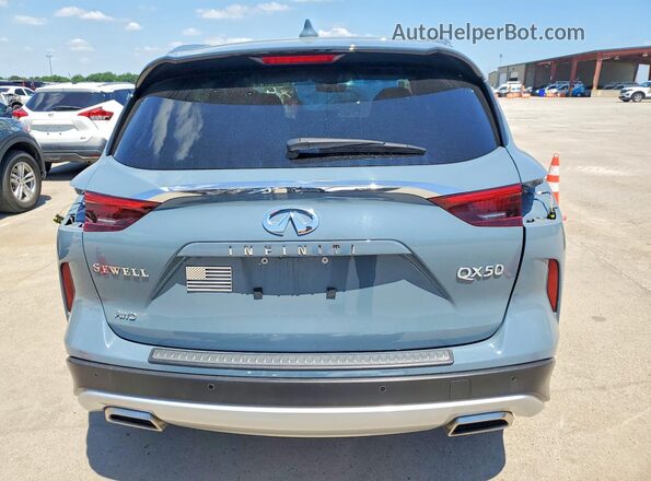 3PCAJ5EBXRF102400 2024 INFINITI QX50 Gray Widok z tyłu