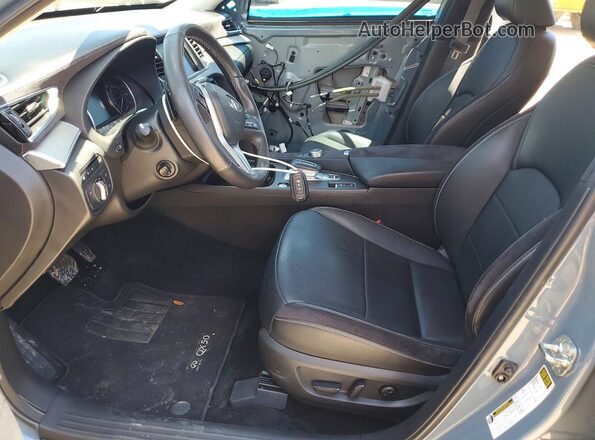 3PCAJ5EBXRF102400 2024 INFINITI QX50 Gray Widok wnętrza z przodu