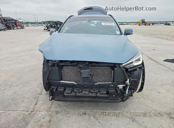 3PCAJ5FA2RF108083 2024 INFINITI QX50 Blue Вид спереду
