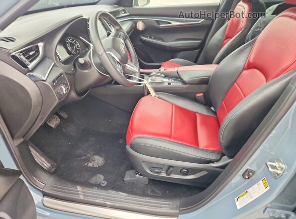 3PCAJ5FA2RF108083 2024 INFINITI QX50 Blue Вид салону спереду