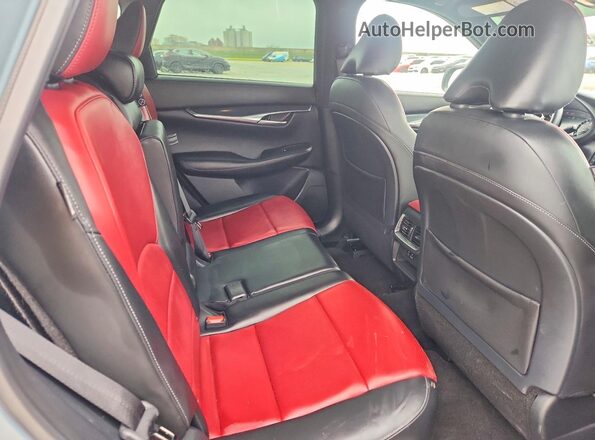 3PCAJ5FA2RF108083 2024 INFINITI QX50 Blue Вид задньої частини салону