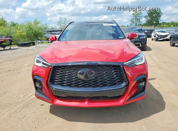 3PCAJ5FB3PF112911 2023 INFINITI QX50 Red Դիմացի տեսք